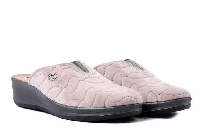INBLU GI-24 071 beżowy, kapcie damskie