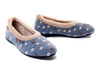 MANITU 340028-05 navy, kapcie damskie