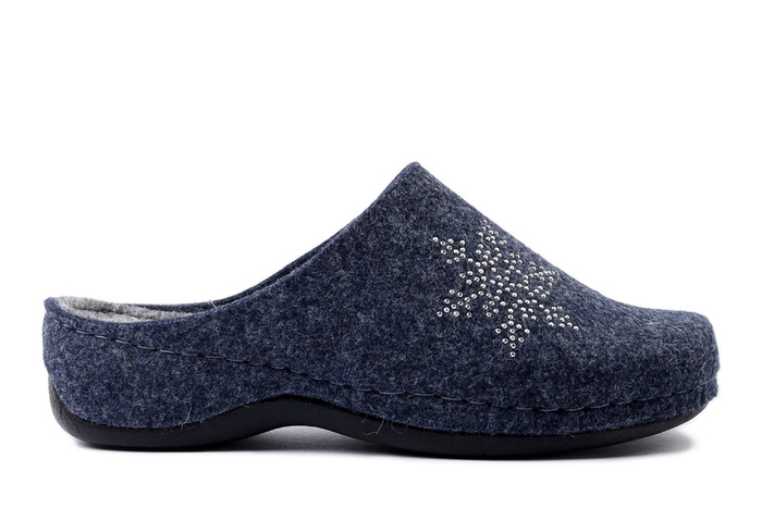 DR. BRINKMANN 320271-05 blau, kapcie damskie
