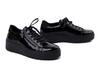 RIEKER N2501-00 black, półbuty damskie