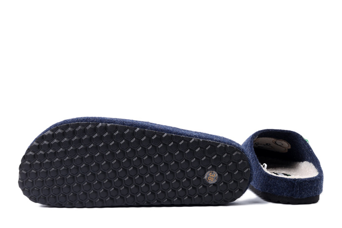 DR. BRINKMANN 320262-05 blau, kapcie damskie