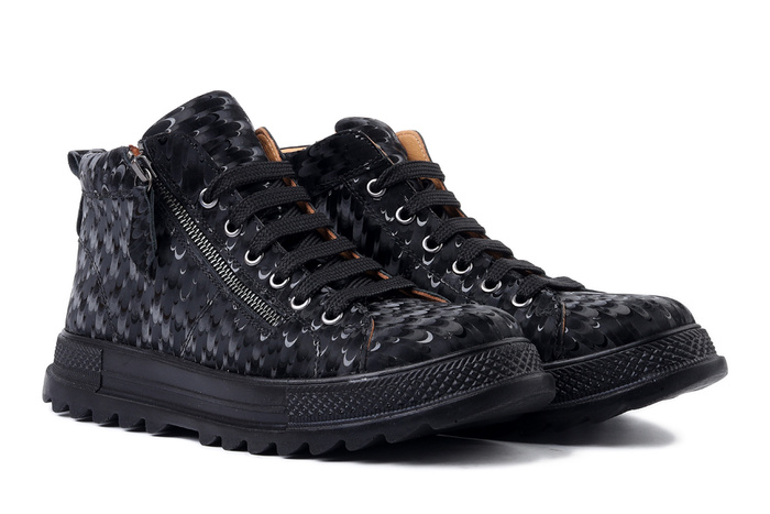 PIAZZA 960201-01 schwarz, trzewiki damskie