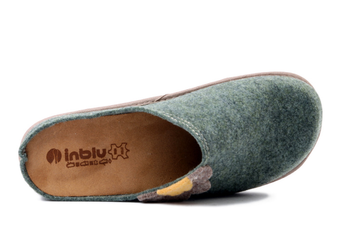 INBLU CS-43 068 zielony, kapcie damskie
