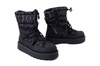 TAMARIS 1-26846-45 090 black/leopard, śniegowce damskie