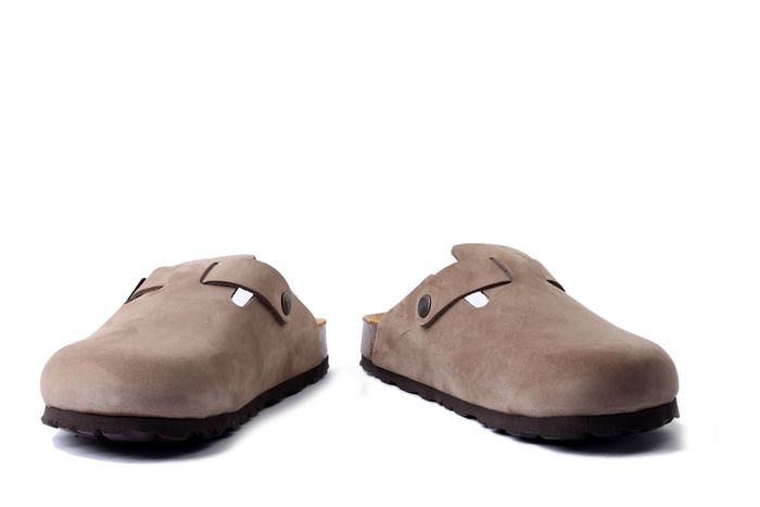 DR. BRINKMANN 600132-08 taupe, klapki damskie/męskie