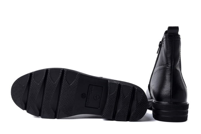 TAMARIS 1-25422-45 001 black, botki damskie