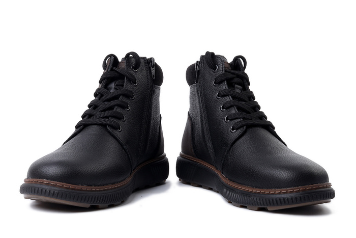 RIEKER TEX B3343-00 black, trzewiki męskie