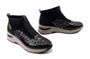 RIEKER N9362-00 black combination, botki damskie