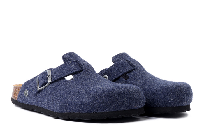 DR. BRINKMANN 220067-05 blau, kapcie profilaktyczne damskie/męskie