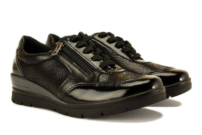 COMFORTABEL 951169-1 schwarz, półbuty damskie