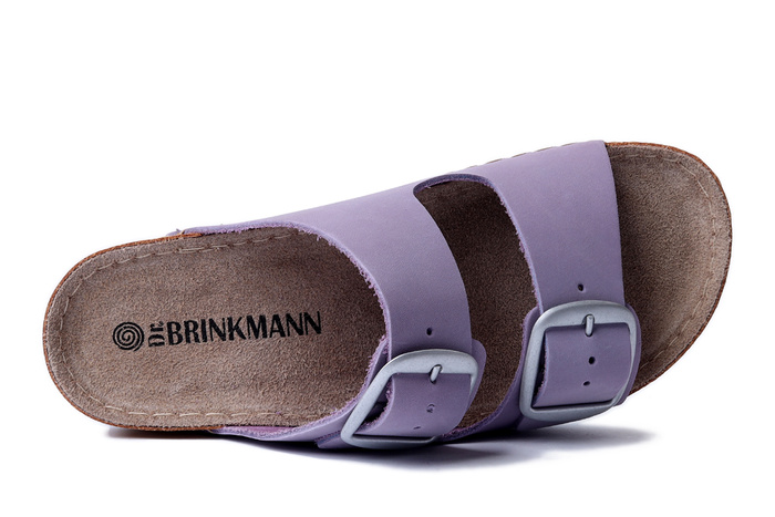 DR. BRINKMANN 700741-59 lila, klapki damskie