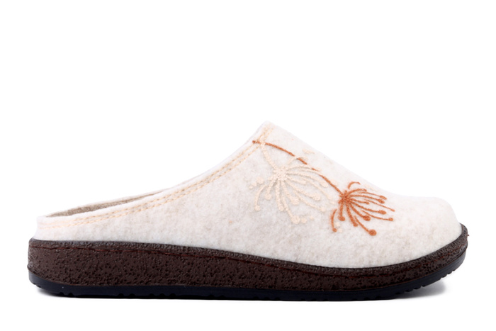 INBLU NL-11 002 beżowy, kapcie damskie