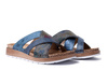 INBLU GS-52 004 granatowy, klapki damskie
