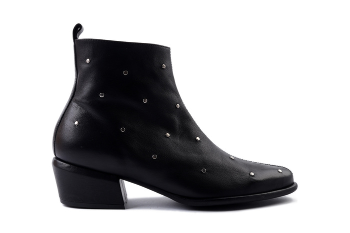 WONDERS D-2002 negro, botki damskie