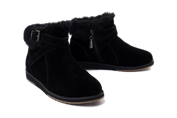 EMU AUSTRALIA W12586 MERAK black, botki damskie