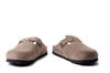 DR. BRINKMANN 600132-08 taupe, klapki damskie/męskie