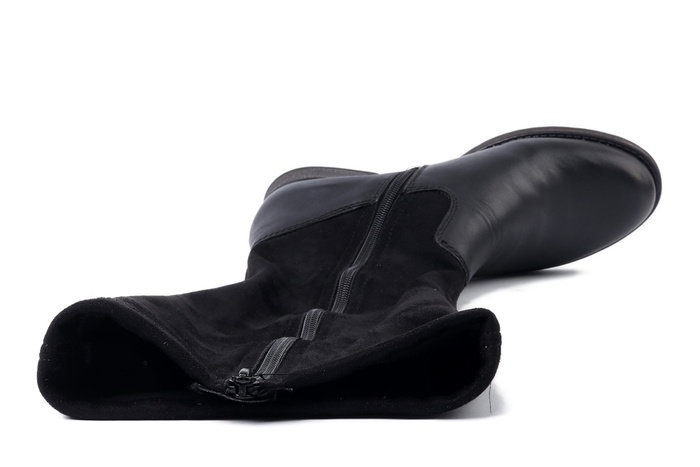 RIEKER Z9551-00 black, kozaki damskie