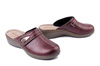 INBLU LY-80 016 bordowy, kapcie damskie