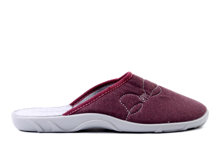 BEFADO 235D 216 bordo, kapcie damskie