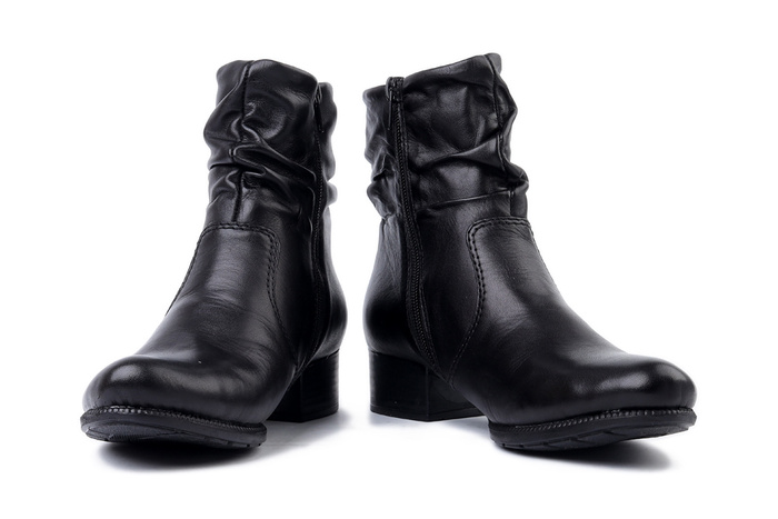 RIEKER 78656-00 black, botki damskie