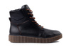 RIEKER Y4303-00 black, trzewiki damskie