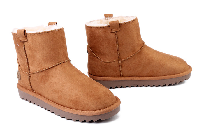 RIEKER 99870-24 brown, botki damskie