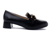RIEKER 45052-00 black, półbuty damskie