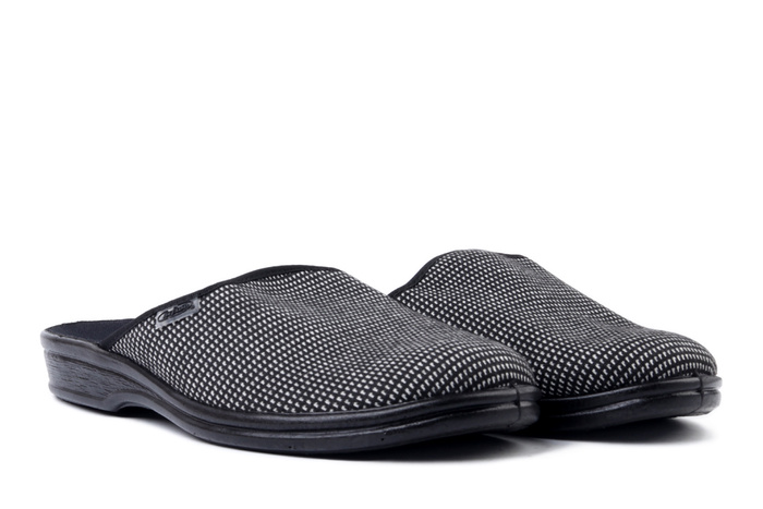 BEFADO 089M 422 szary, kapcie męskie