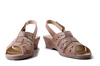 SUAVE 710231-08 beige, sandały damskie