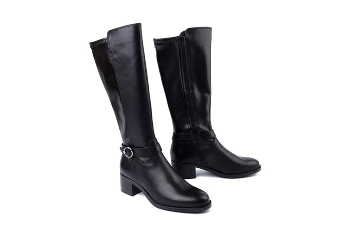 TAMARIS 1-25537-41 001 black, kozaki damskie