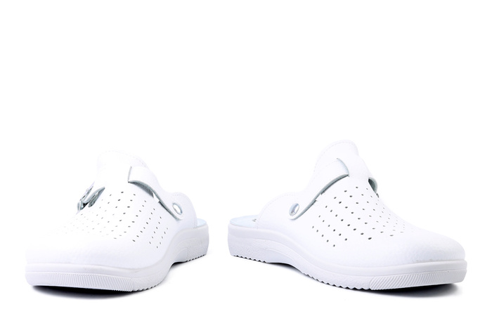 INBLU DG-15 001 biały, klapki męskie