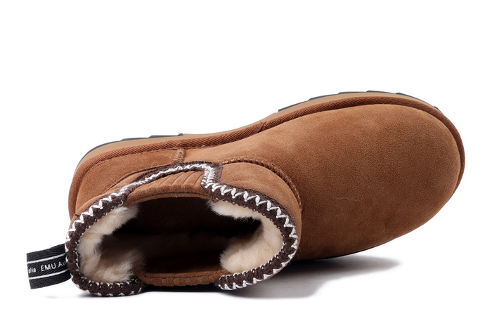 EMU AUSTRALIA Higgie W13198 chestnut, botki damskie