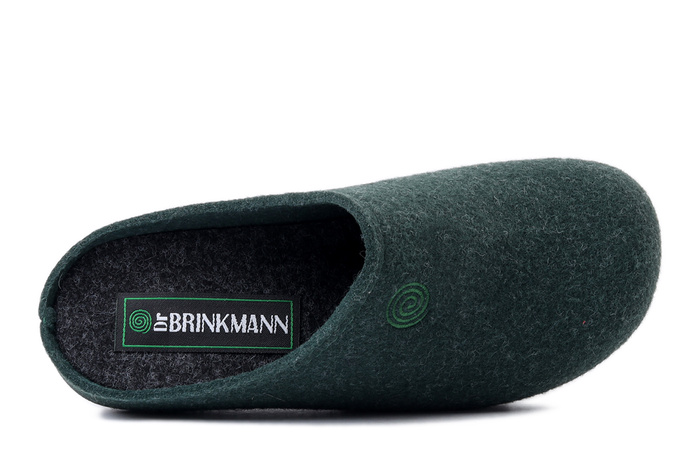 DR. BRINKMANN 320713-07 grun, kapcie damskie