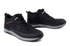 RIEKER 16125-00 black, trzewiki męskie