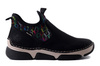 RIEKER 45957-00 black, półbuty damskie