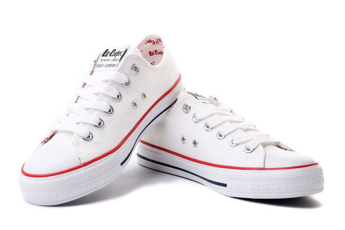 LEE COOPER LCW-22-31-0875L white, półtrampki damskie