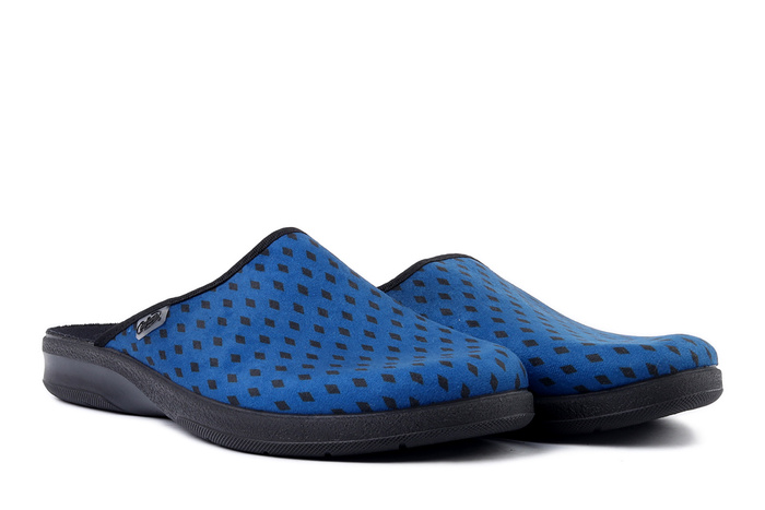 BEFADO 548M 042 granat, kapcie męskie