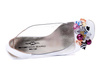 BRENDA ZARO T4027 white, sandały damskie