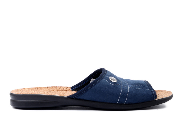 INBLU 155M 027 granat, kapcie męskie