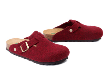 DR. BRINKMANN 320267-41 bordeaux, kapcie damskie