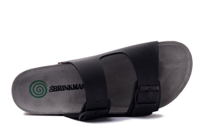 DR. BRINKMANN 601141-1 schwarz, klapki profilaktyczne damskie