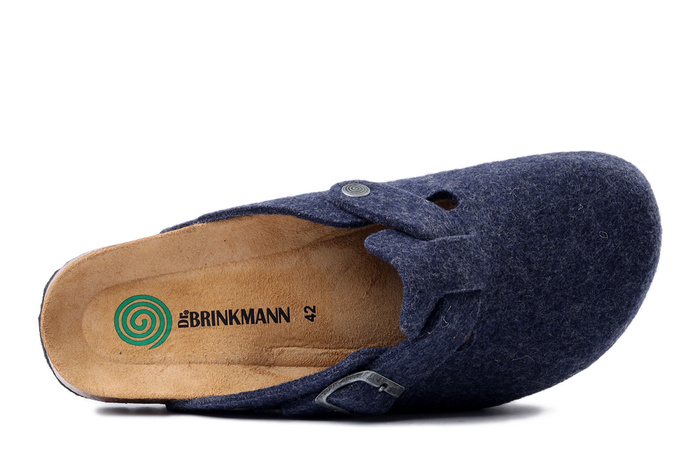 DR. BRINKMANN 220067-05 blau, kapcie profilaktyczne damskie/męskie