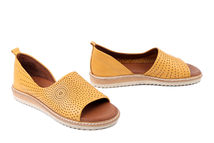 ARTIKER RELAKS 52C0811_1 żółty, sandały damskie