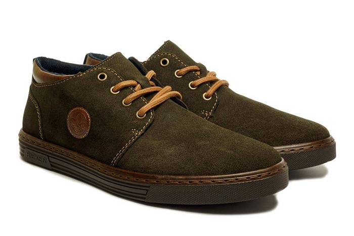 RIEKER B4941-26 brown, półbuty męskie