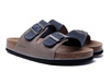 DR. BRINKMANN 600308-8 taupe/ozean, klapki profilaktyczne męskie