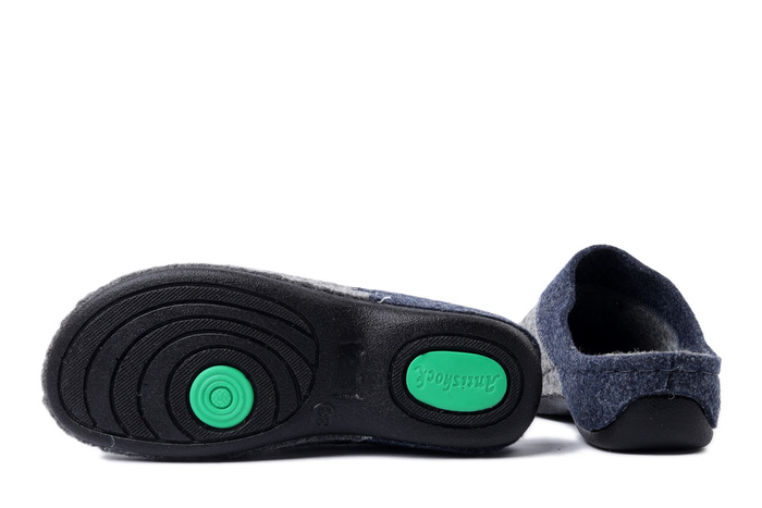 DR. BRINKMANN 320275-05 blau, kapcie damskie