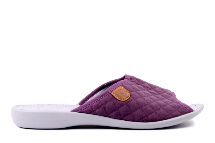 BEFADO 255D 010 fiolet, kapcie damskie