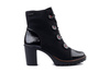 RIEKER Y2576-00 black, botki damskie