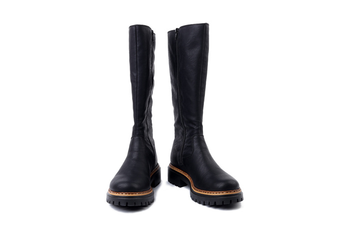RIEKER 72694-00 black, kozaki damskie