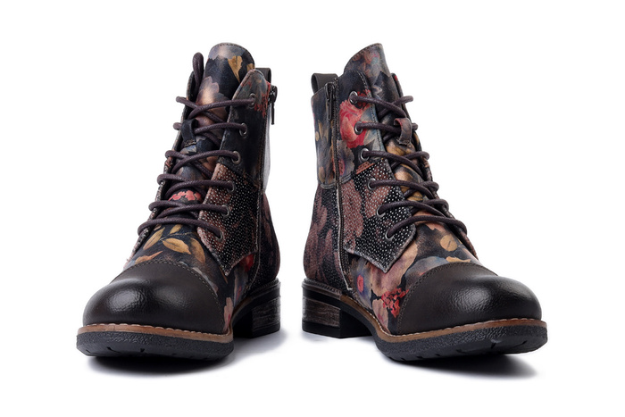 RIEKER TEX 94611-91 multi, trzewiki damskie